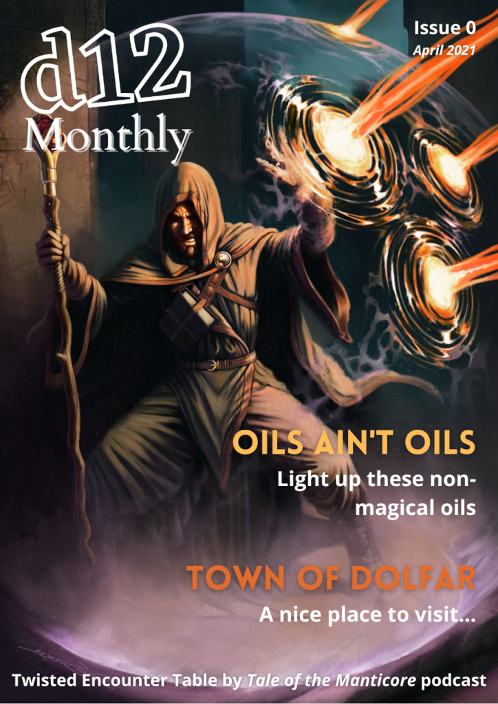 d12 Monthly Issue 0 Cover