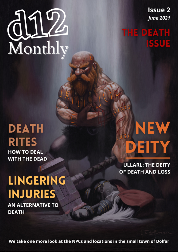 d12 Monthly Issue 2 Cover 900