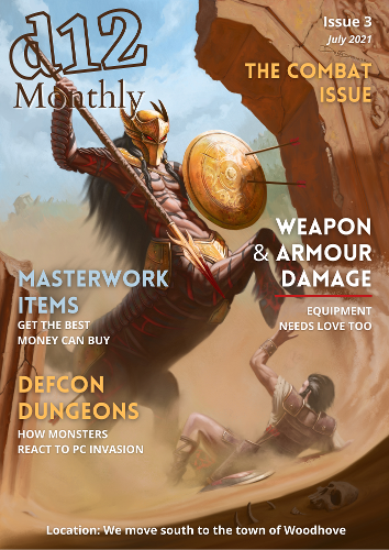 d12 Monthly Issue 3 Cover