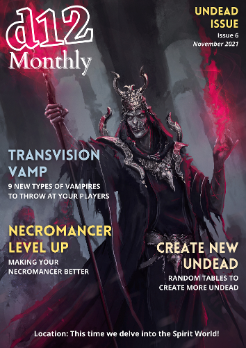 d12 Monthly Issue 6 Cover