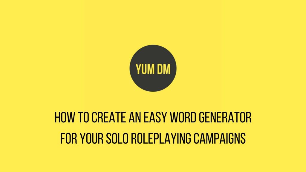 Word Generator