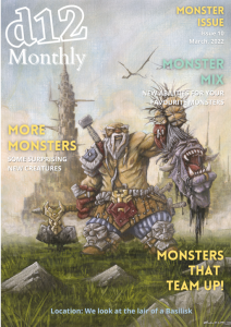 d12 Monthly Issue 10 Cover