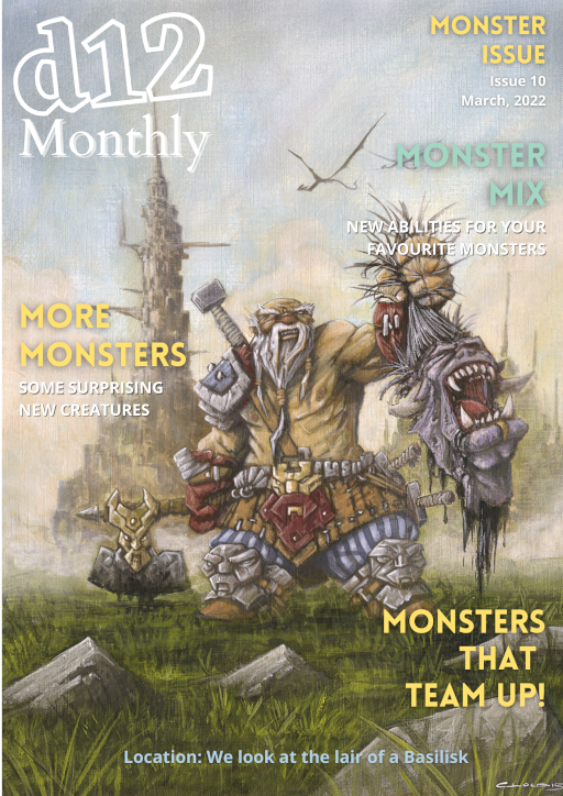 d12 Monthly Issue 10 Cover 