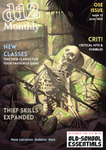 d12 Monthly Issue 13 Cover