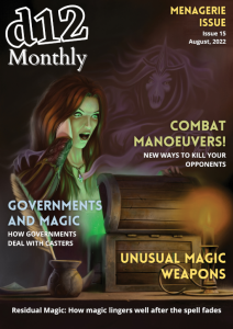 d12 Monthly Issue 15 Cover