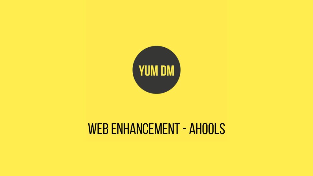 Web Enhancement - Ahools