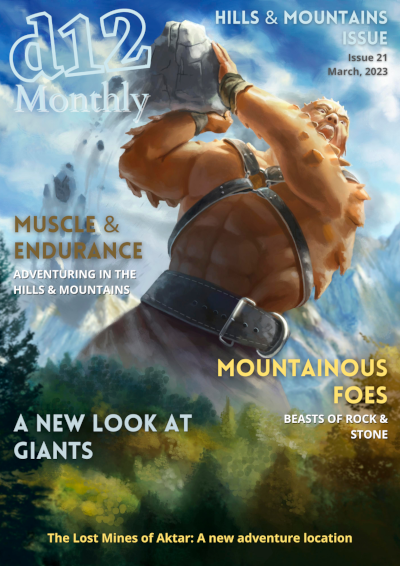 d12 Monthly Issue 21 Cover