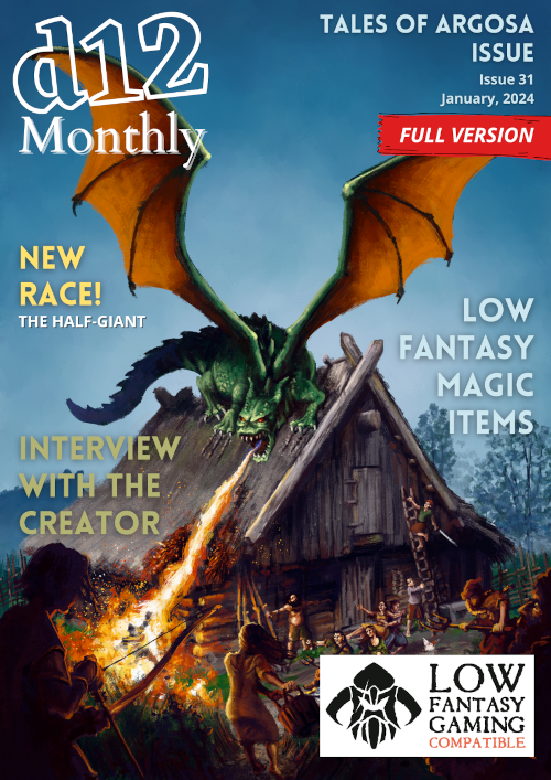 d12 Monthly Issue 31 FULL Version Cover