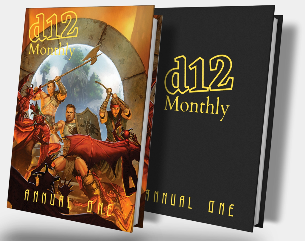 d12 Monthly Annual One Mock Covers