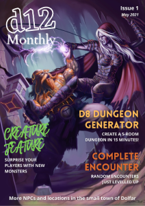 d12 Monthly Issue 1 Cover