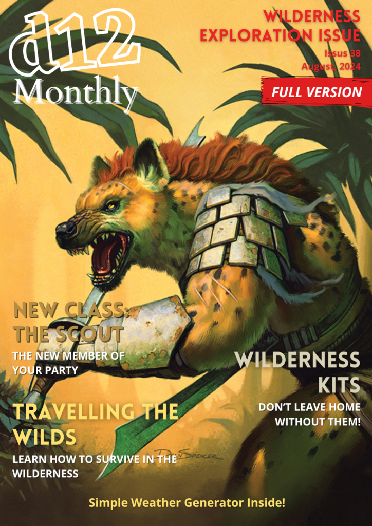 d12 Monthly Issue 38 FULL VERSION 900 Cover