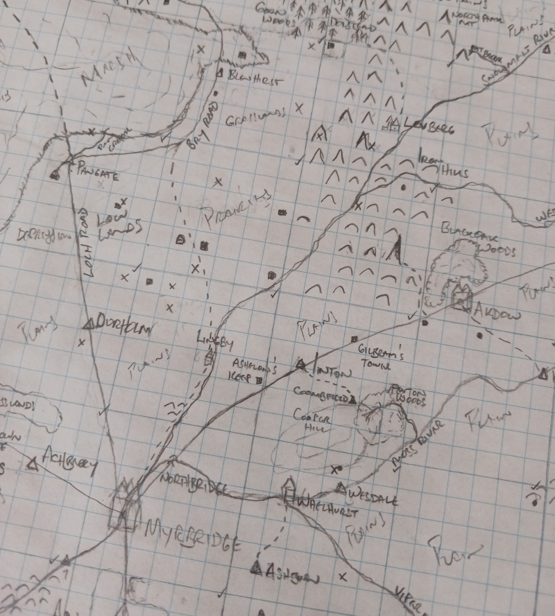 Map - Myrbridge and NE Region