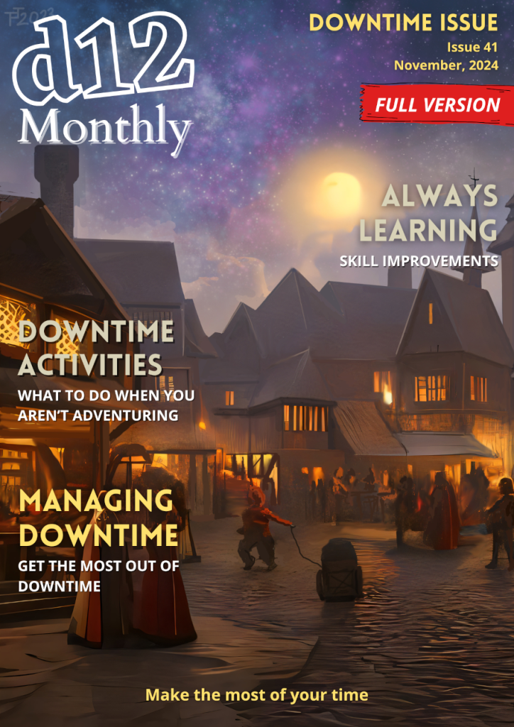 d12 Monthly issue 41 (Downtime)