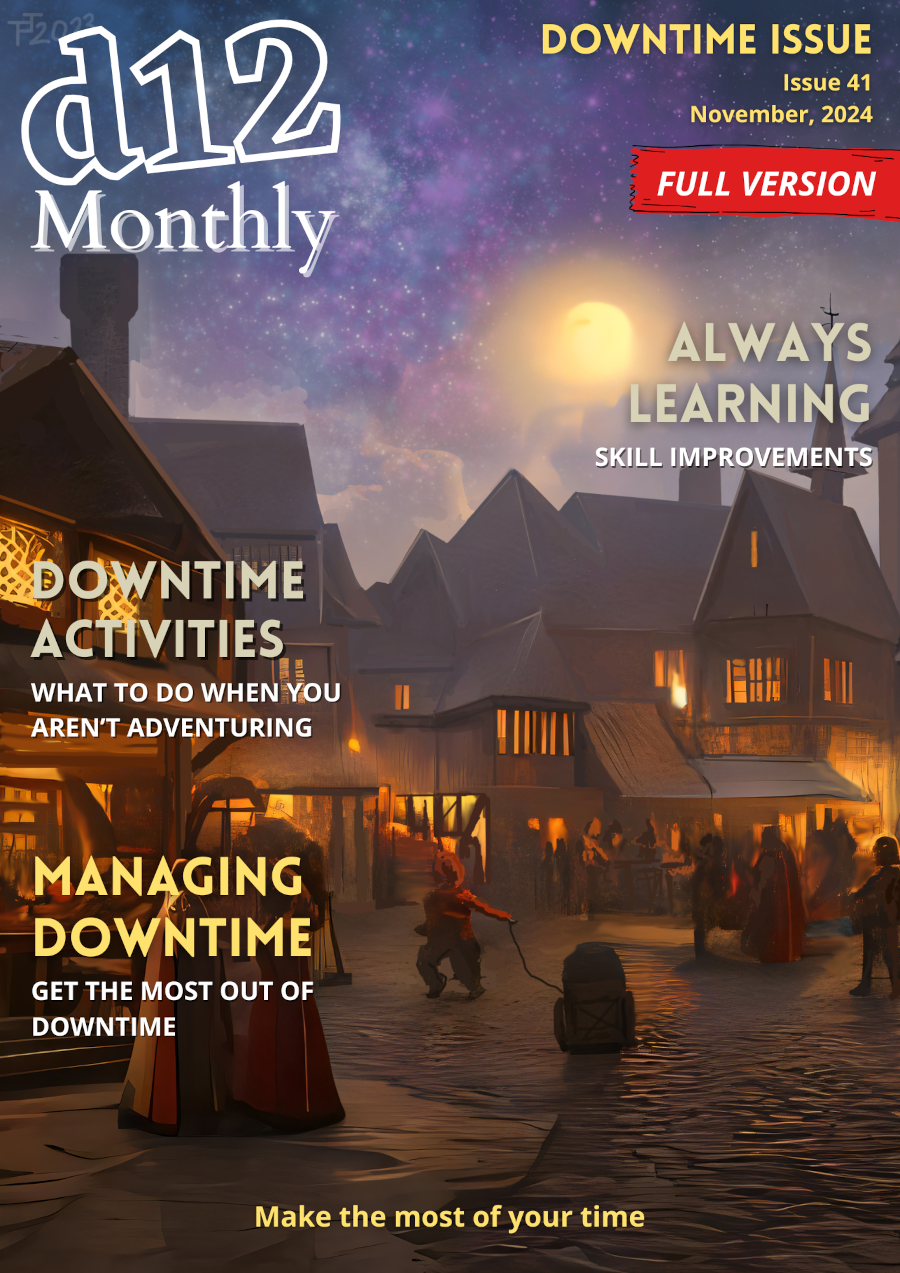 d12 Monthly Issue 41 FULL VERSION Cover