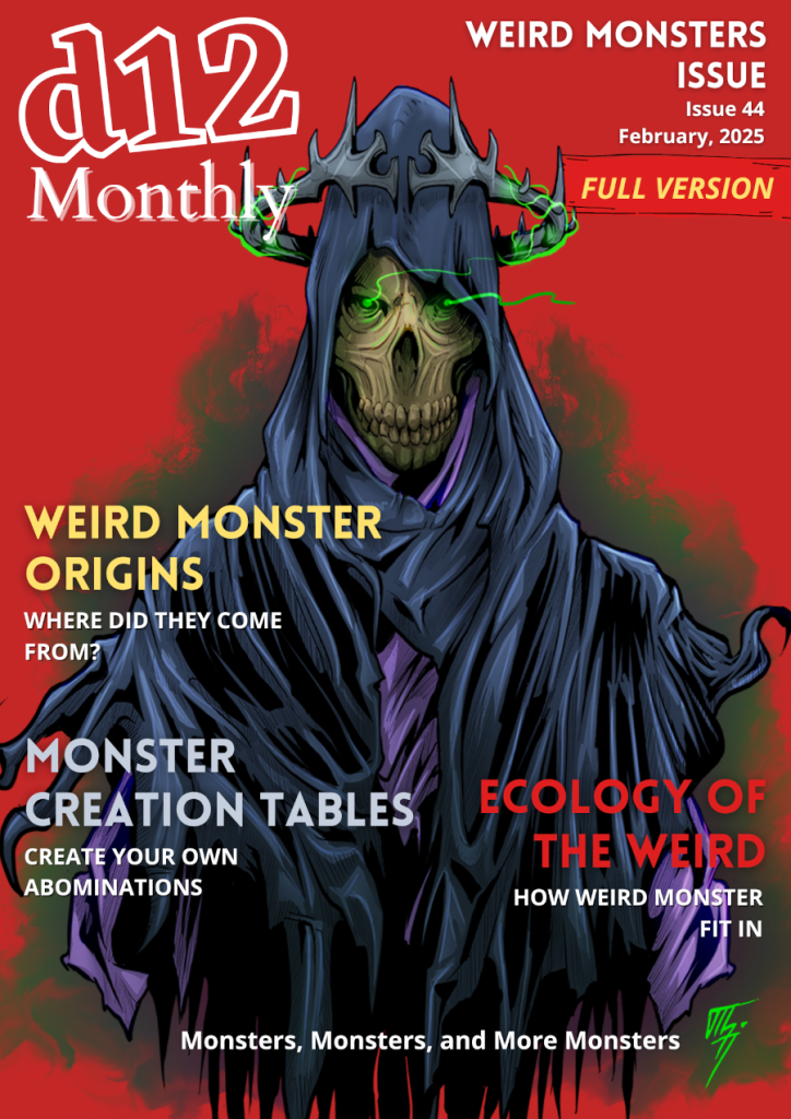 d12 Monthly Issue 44 FULL VERSION Cover