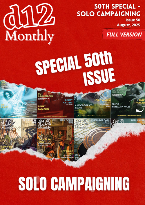 d12 Monthly Issue 50 FULL VERSION cover