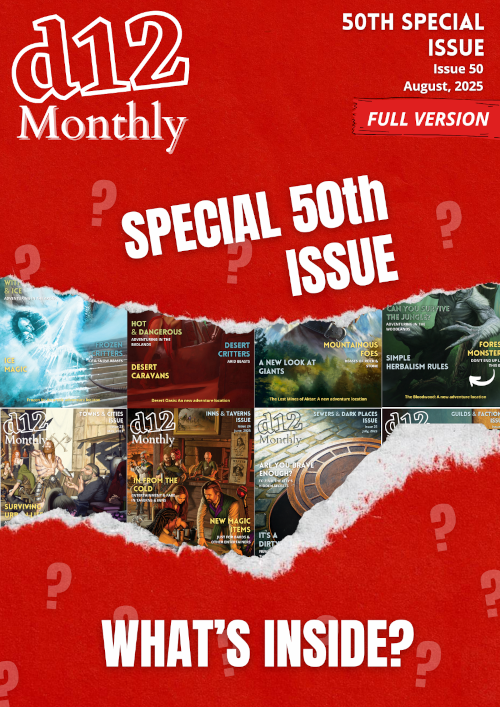 d12 Monthly Issue 50 FULL VERSION Cover