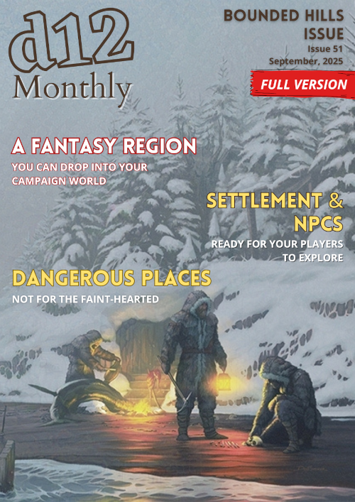 d12 Monthly Issue 51 FULL VERSION Cover