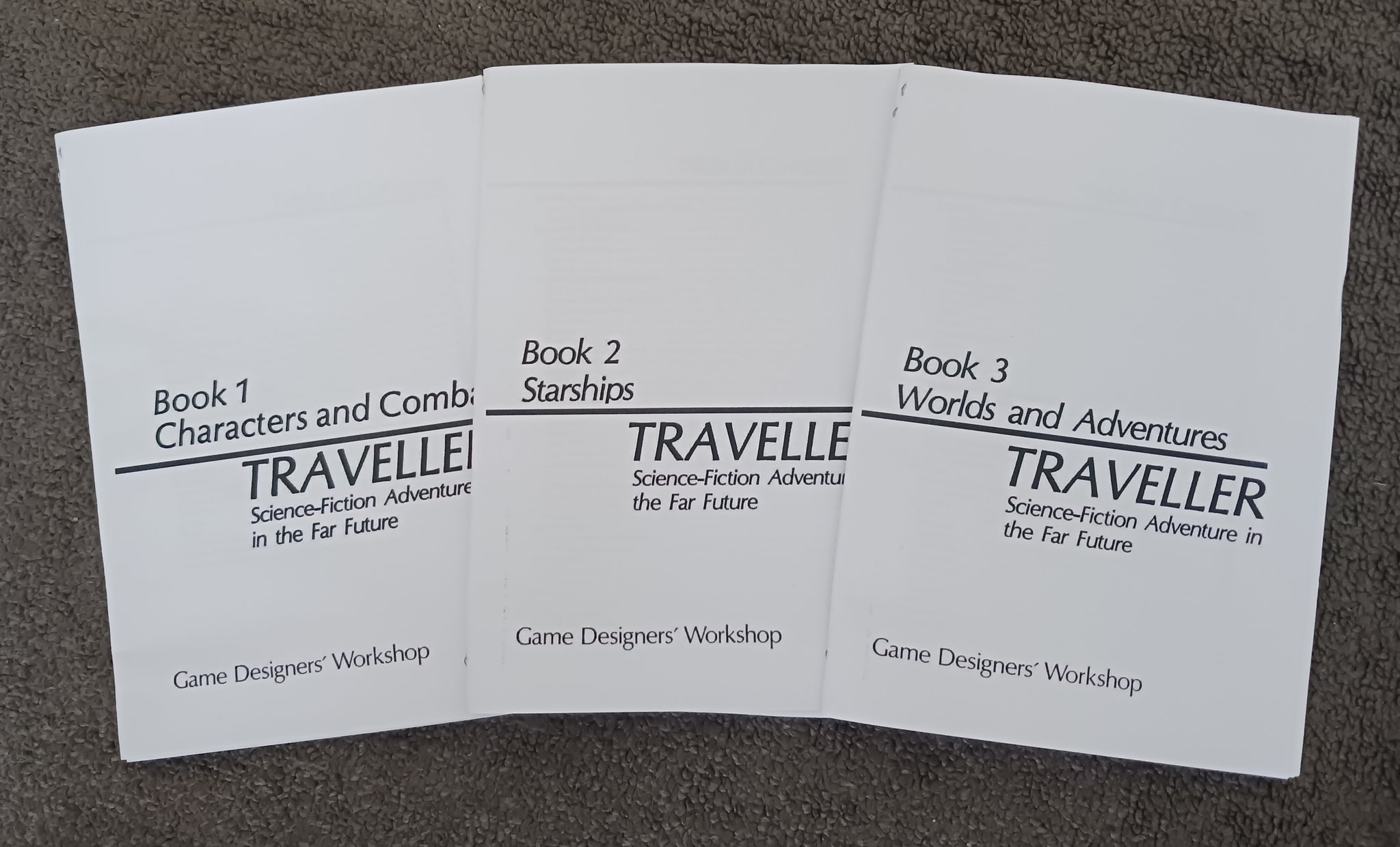 Classic Traveller - 3 Little Books