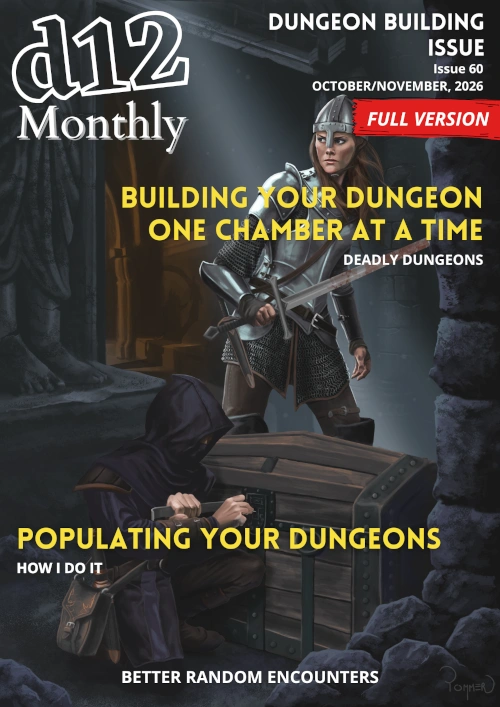 d12 Monthly Issue 60 FULL VERSION Cover