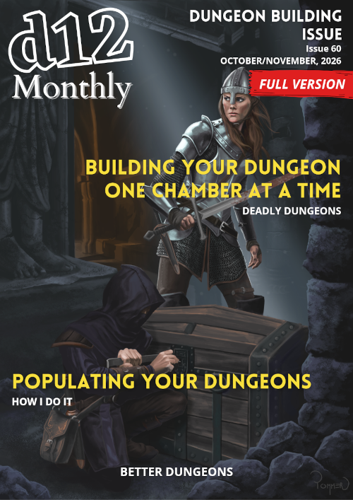 d12 Monthly Issue 60 FULL VERSION Cover
